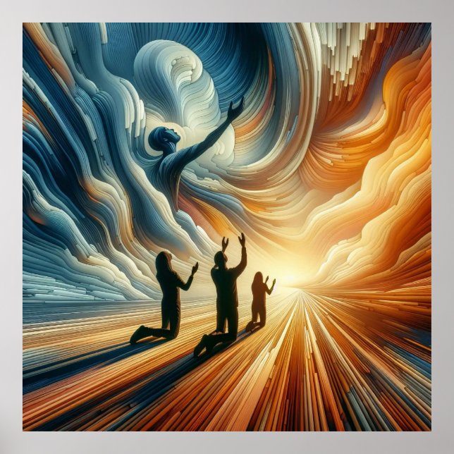 Prayerful Panorama Poster (Front)