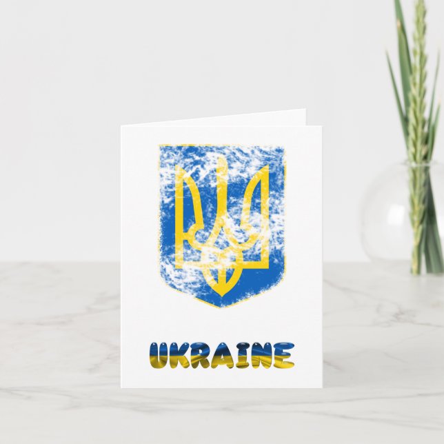 Prayers for Ukraine Conflict Relief Card (Front)