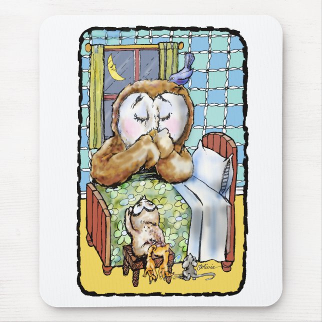 Prayers Mouse Pad (Front)