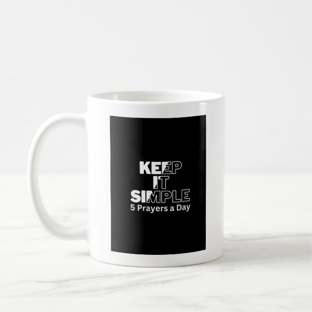 Prayers Quot Coffee Mug (Left)