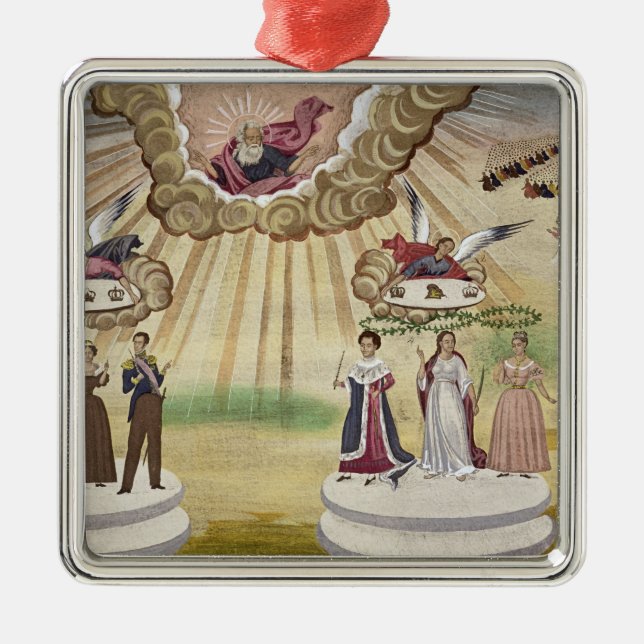 Prayers to the Gods for the Liberation of Greece, Metal Ornament (Front)