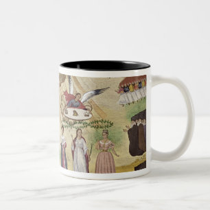 Prayers to the Gods for the Liberation of Greece, Two-Tone Coffee Mug