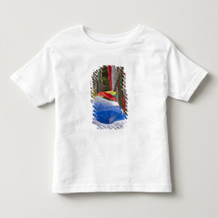 Praying flag poles in mountain, Yotongla Pass 3 Toddler T-Shirt
