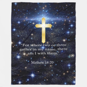 Praying Fleece Blanket
