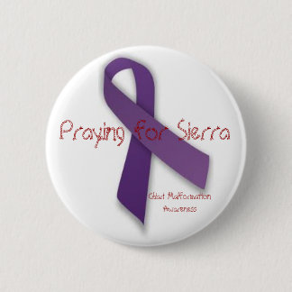 Praying for Sierra 6 Cm Round Badge