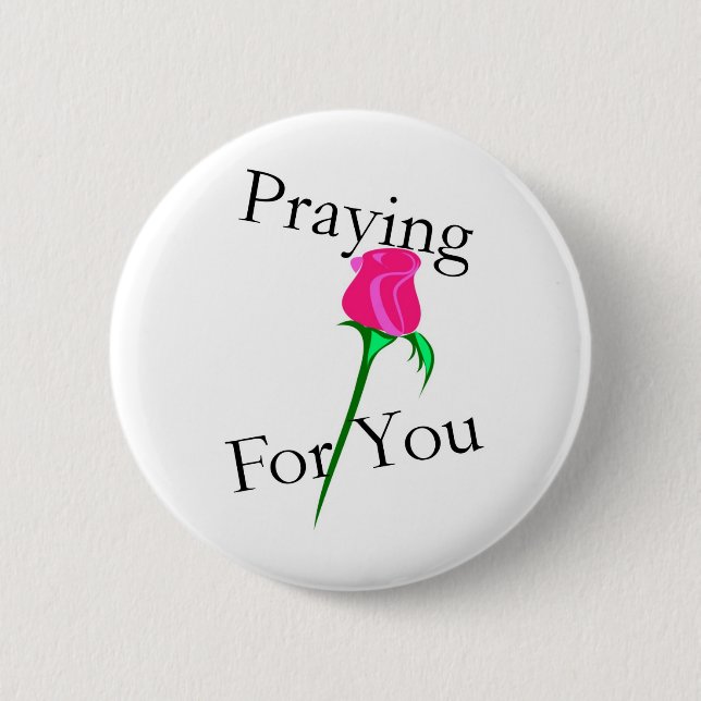 Praying for you button (Front)