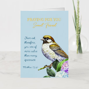 Praying For You Sweet Friend Foil Greeting Card