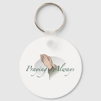praying hands 4 key ring