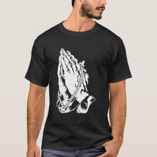 Praying Hands Blessed Christian Catholic Gift T-Shirt