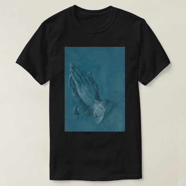 Praying Hands by Albrecht Durer T-Shirt (Design Front)