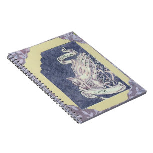 Praying Hands Inspirational Blank Journal