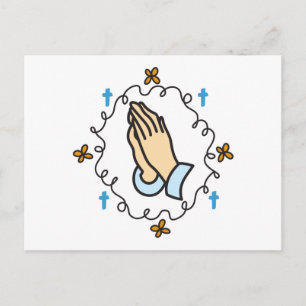 Praying Hands Postcard