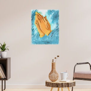 Praying Hands Poster