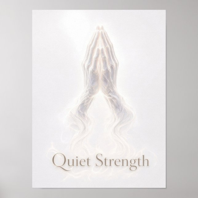 Praying Hands Poster (Front)