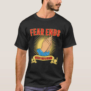 Praying Hands Prayer Church God Faith Hope Grace P T-Shirt
