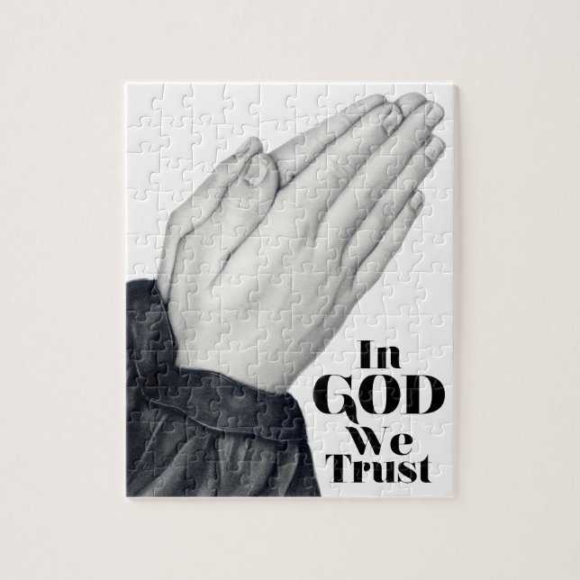 Praying Hands Puzzle (Vertical)