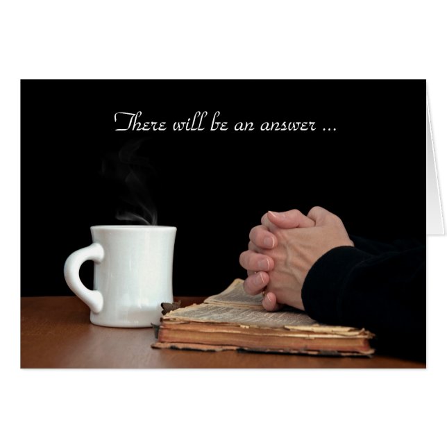 Praying Hands Thinking of You (Front Horizontal)