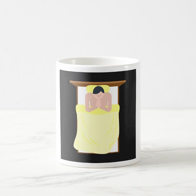 Praying In Bed Coffee Mug (Creator Uploaded)