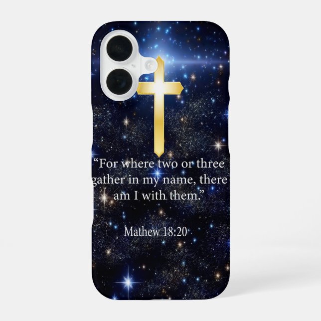 Praying iPhone 16 Case (Back)
