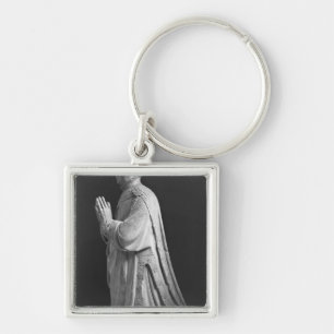 Praying kneeling figure of Duc Jean de Berry Key Ring