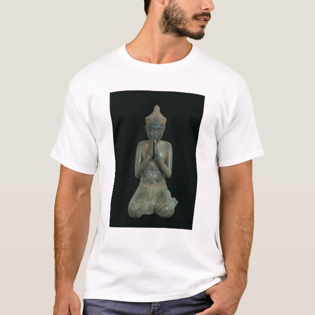 Praying kneeling figure T-Shirt (Front)