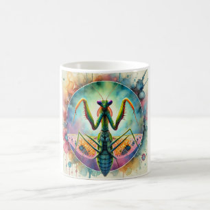 Praying Mantis 290824AREF149 - Watercolor Coffee Mug