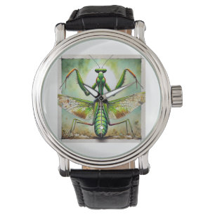 Praying Mantis 300924IREF250 - Watercolor Watch