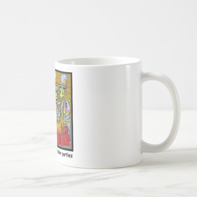 Praying Mantis Batchelor Party Funny Gifts & Tees Coffee Mug (Right)