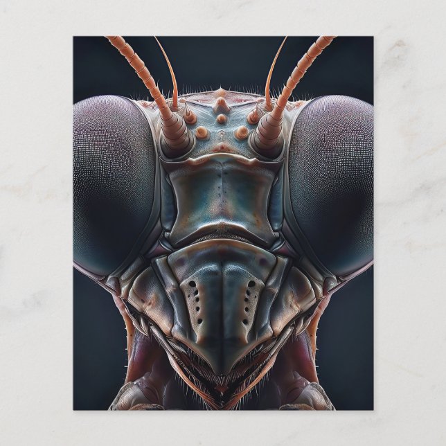 Praying Mantis Close up Macro (Front)