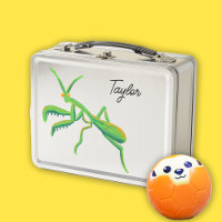 Praying Mantis in Bright Green Personalised