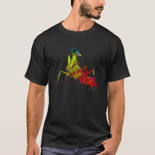 Praying Mantis Insect Animal Colourful 4 T-Shirt