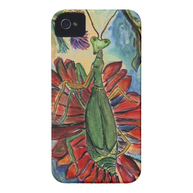 Praying Mantis IPhone case (Back)