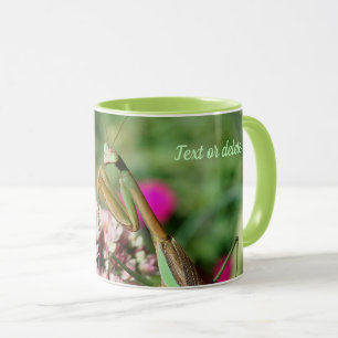 Praying Mantis Nature Personalized Mug