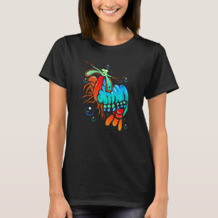 Praying Mantis Peacock Mantis Shrimp T-Shirt