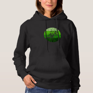 Praying Mantis Vintage Retro Green Insect Bug Hoodie
