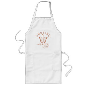 Praying Moms Club: Butterfly Boho Vintage Design Long Apron