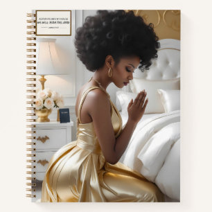 Praying Mother Elegant Hard Cover Journal