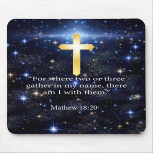 Praying Mouse Pad