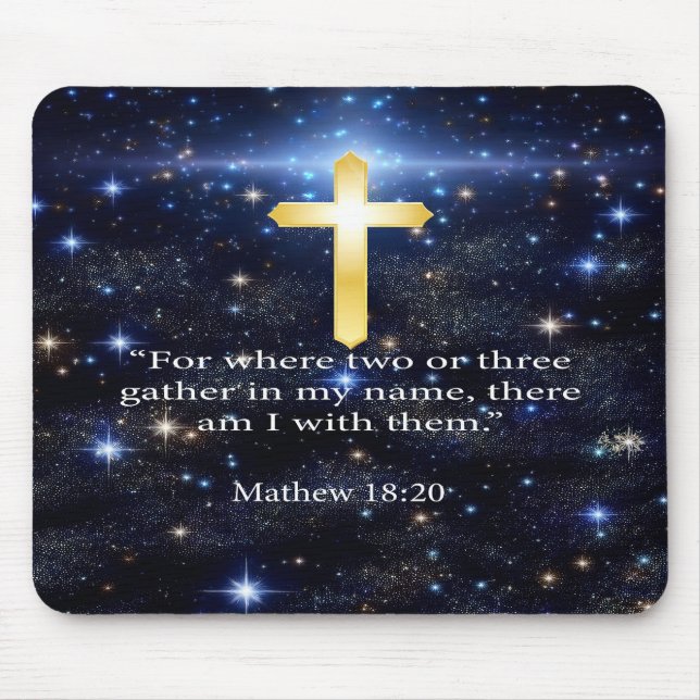 Praying Mouse Pad (Front)