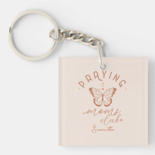 Praying Mum Club Key Ring
