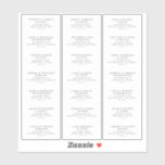 Pre-addressed Wedding Guest Mailing Label Stickers<br><div class="desc">Our pre-addressed wedding guest labels are perfect for easy mailing of all your cards and invitations. This item is part of our Goldie wedding collection G100,  please shop our store for matching products. Each label is approximately 2” x 4”.</div>