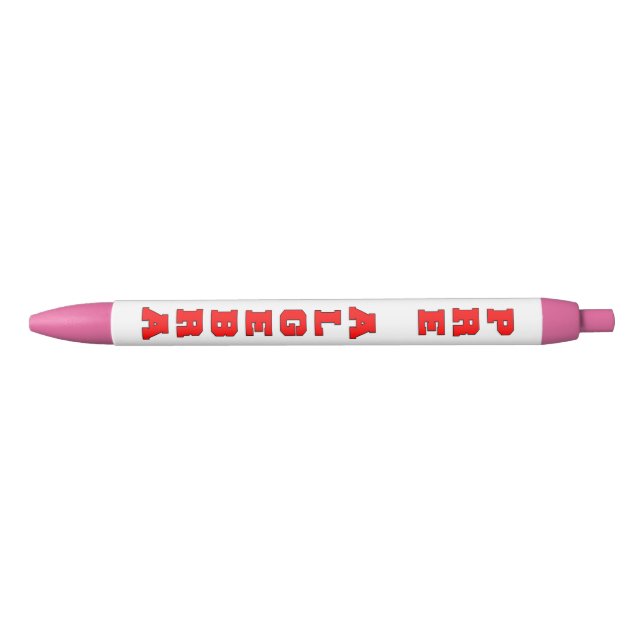 Pre Algebra Black Ink Pen (Front)