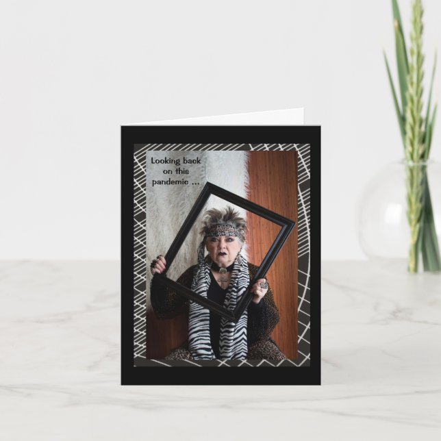 Pre and Post Pandemic Look Card (Front)