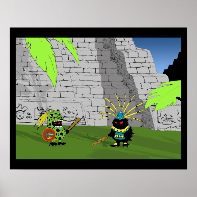 Pre-Columbian Hedgehogs Poster (Front)