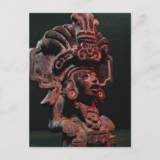 Pre-Columbian pottery vessel, in human form, South Postcard (Front)