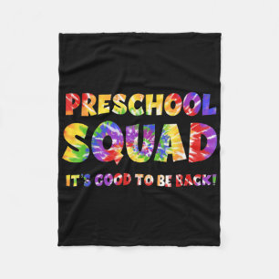 Pre-k Back To School 2021 Girls Boys Teacher Presc Fleece Blanket