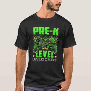 Pre-K Back To School Level Unlocked Pre-K Boys Kid T-Shirt