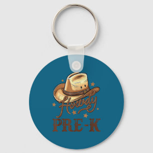 Pre K Country Howdy K Pre Western Rodeo Teacher Fu Key Ring