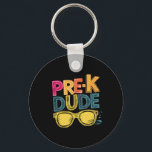 Pre-k Dude Back To School Shirts First Day Of Pres Key Ring<br><div class="desc">Pre-k Dude Back To School Shirts First Day Of Preschool Prek</div>