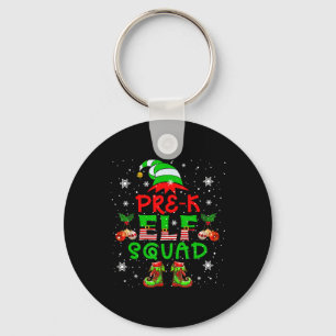 Pre-k Elf Squad Xmas Teacher Elf Costume Job Team  Key Ring